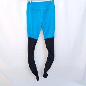 Blue & Black Goddess Style Leggings size Small